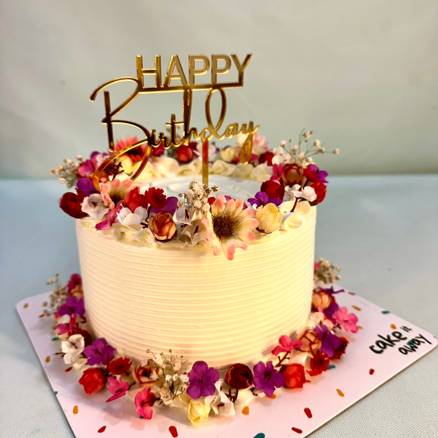 Textured Floral
