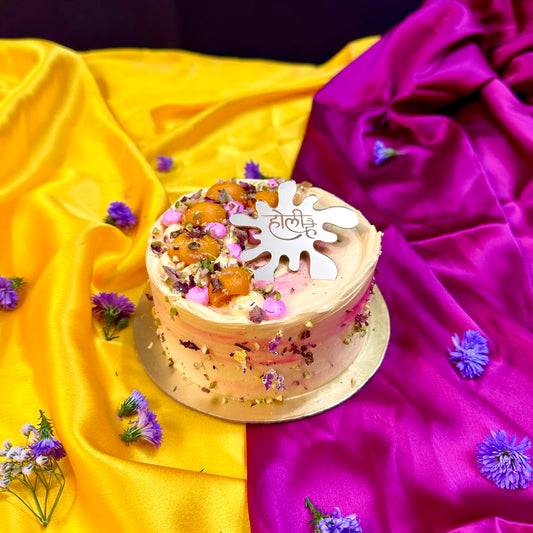 Mango Rose Gateau