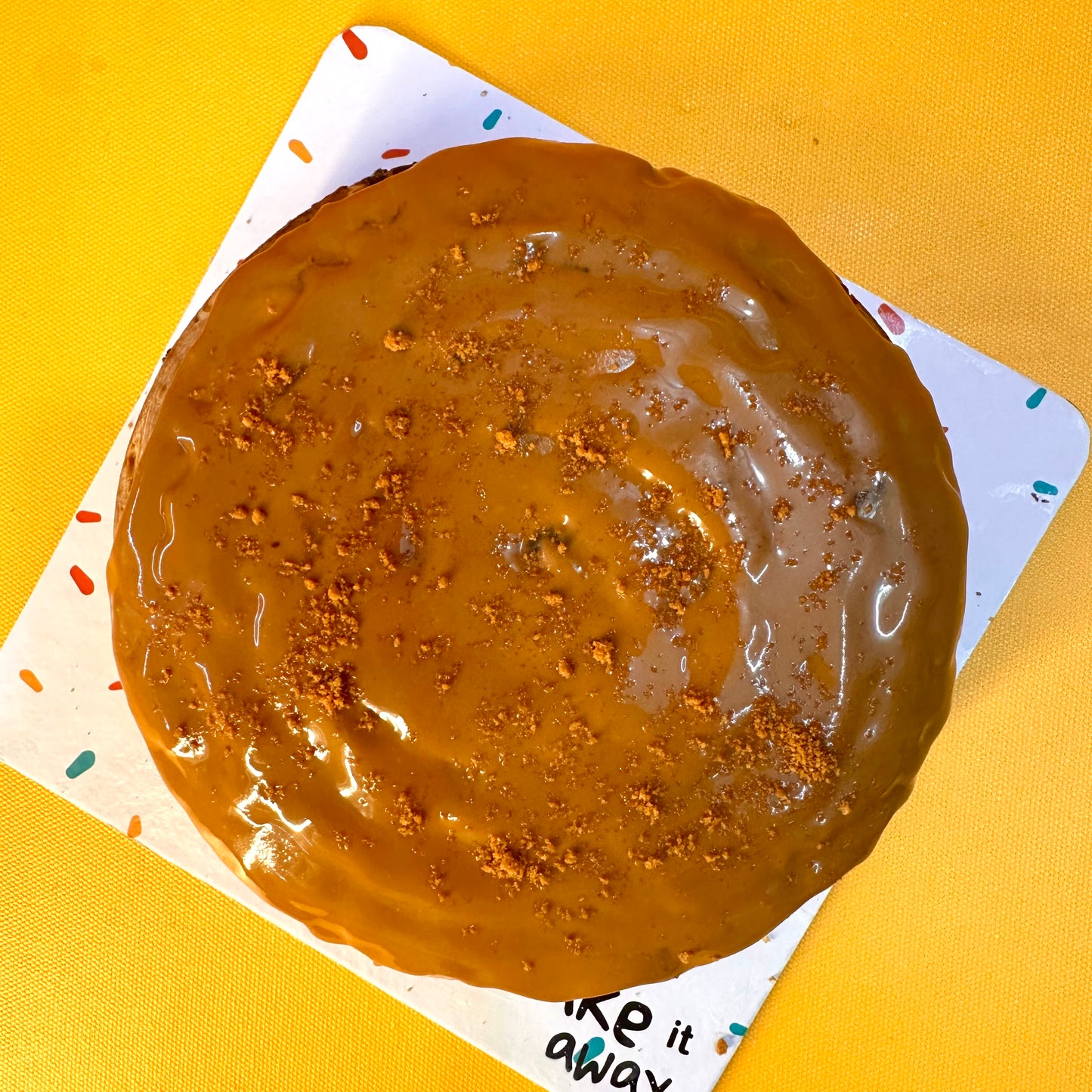 Marble Biscoff Tea Cake