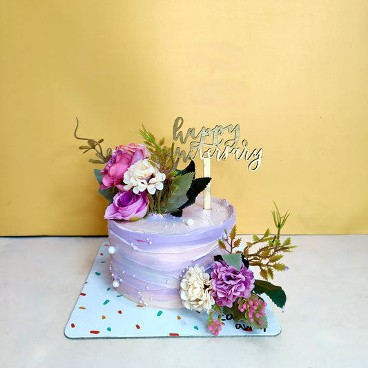 Wavy Textured Floral