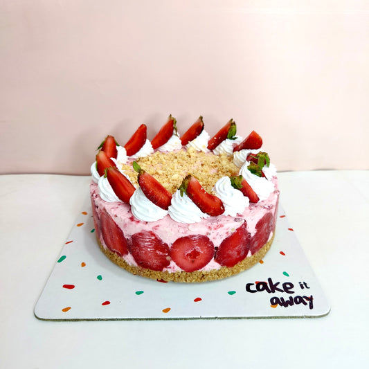 Classic Strawberry Cheesecake