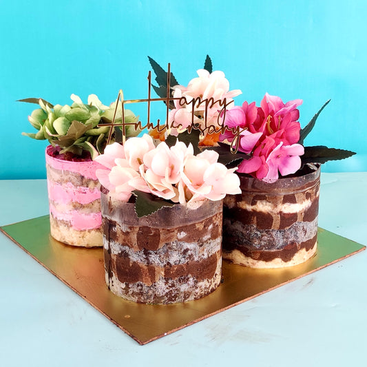 4 Mini Cake Platter