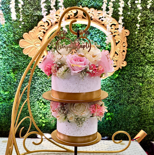 2 Tier Chandelier Cakes