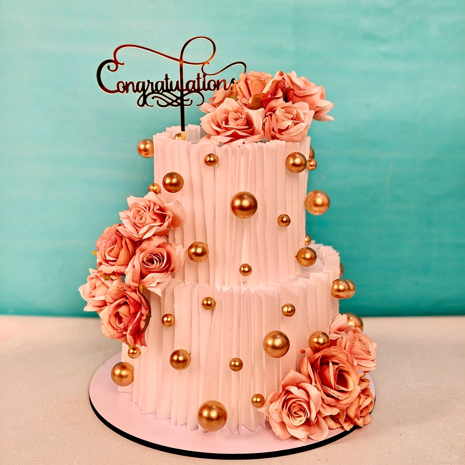 Classic tiered cakes