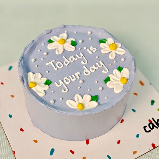 Floral Graphic Cake
