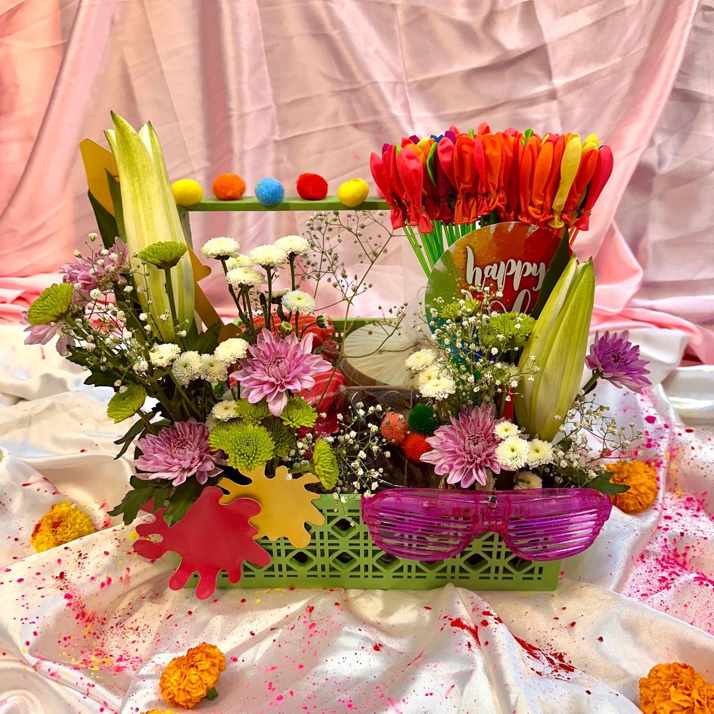 The Green Basket (Holi)