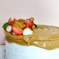 Strawberry Biscoff Gateau