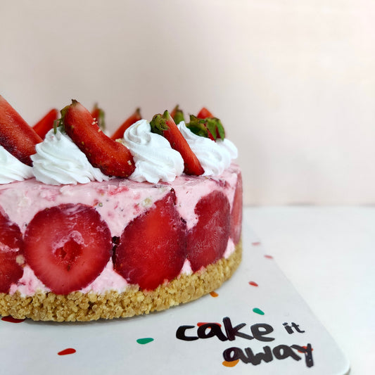 Classic Strawberry Cheesecake
