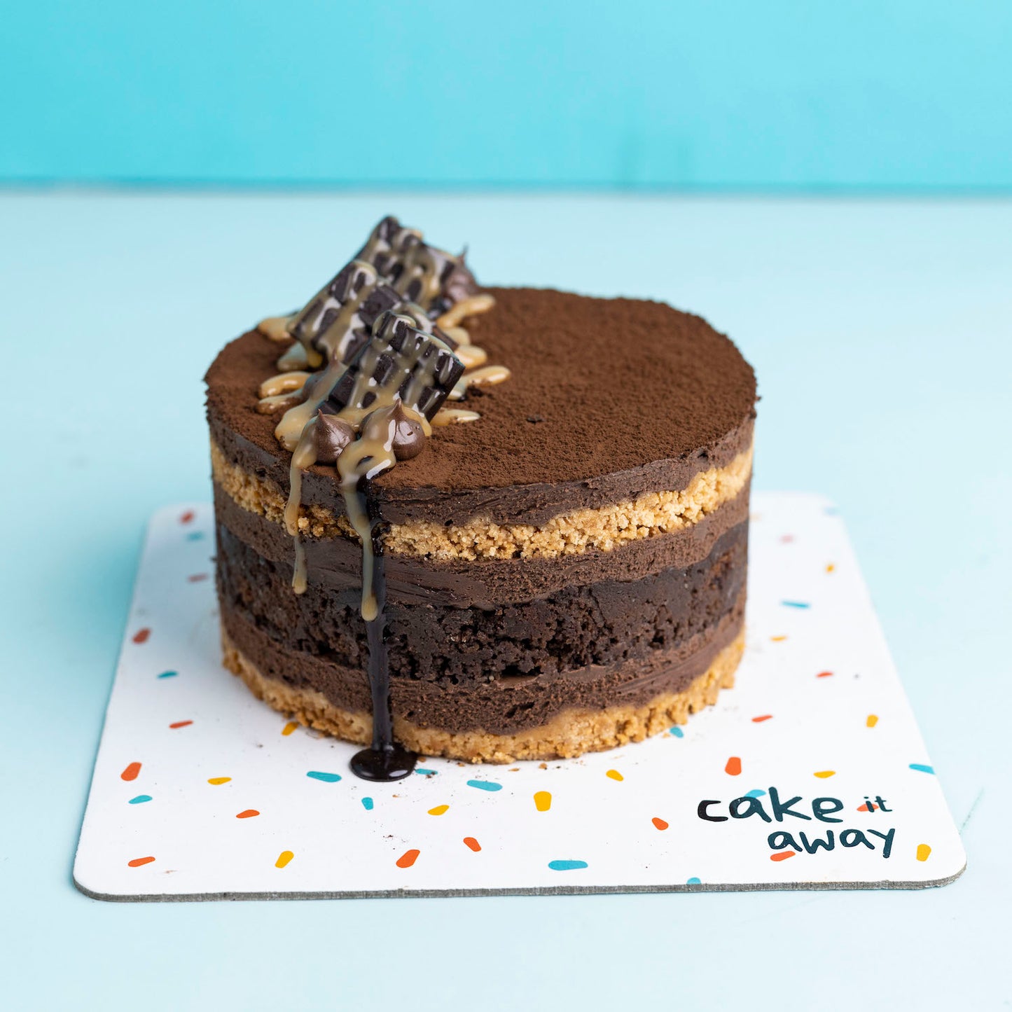 7 Layered Choco Salted Caramel