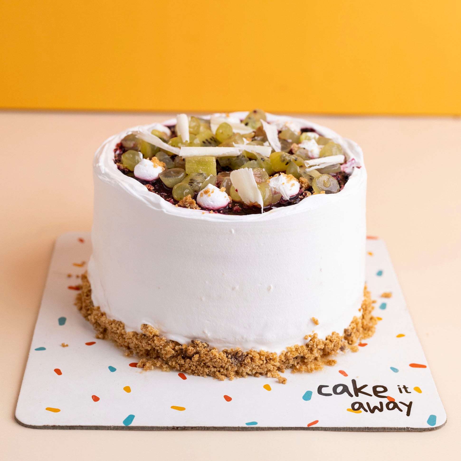 Fruit Gateau Birthday Cake - Cakebuzz