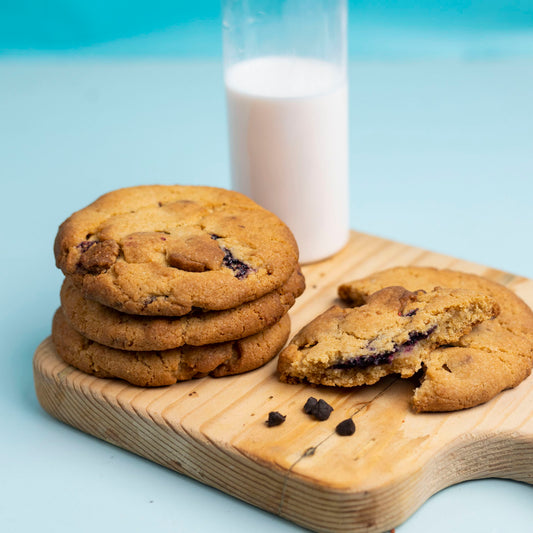 Biscoff Berry Giant Cookies