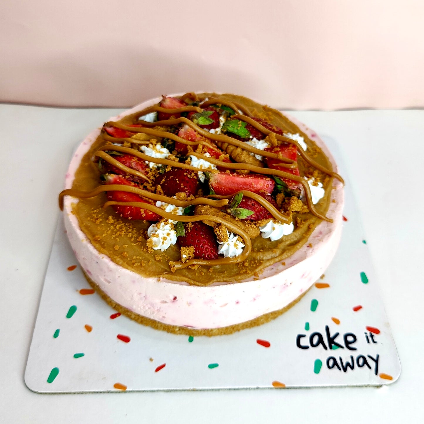 Berry Biscoff Cheesecake