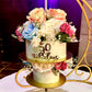 2 Tier Chandelier Cakes